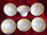 SET FARFURII - SUPORTURI OUA PORTELAN VILLEROY&amp;BOCH CITTA &amp; CAMPAGNA MODEL CASTELLINA