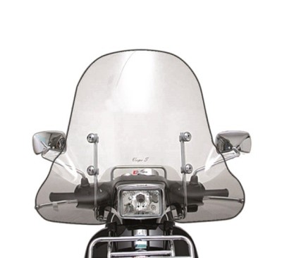 Parbriz mare (inalt) transparent 4 stagioni Vespa S &amp;ndash; S College 2T-4T AC 50-125-150cc foto