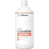 GymBeam L-Carnitine 220 000 mg/l supliment alimentar pentru sportivi aroma Orange 1000 ml