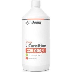GymBeam L-Carnitine 220 000 mg/l supliment alimentar pentru sportivi aroma Orange 1000 ml