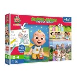 Cumpara ieftin Puzzle Trefl Primo Super Giant - Cocomelon, 15 piese