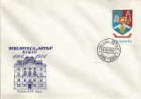 Rom&acirc;nia, 120 de ani Biblioteca ASTRA, plic, Sibiu, 1981