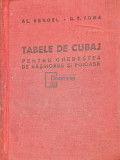 Al. Vendel - Tabele de cubaj pentru cherestea de rasinoase si foioase (editia 1959)