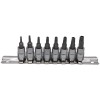 Set 8 biti Torx Penta gaura de siguranta 1/4&#039; TS8-40 , Topmaster, 330149