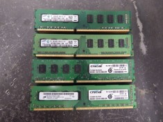 Memorie Ram 4 Gb DDR3 / PC3-10600U / 1333 Mhz /Intr-un singur modul / Testate foto