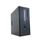 Sistem Tower Second Hand Unitate PC Refurbished, HP ELITEDESK 800 G1 TOWER, Procesor I7 4770, Memorie RAM 8 GB, SSD 256 GB, Windows 10 Pro, DVD/RW