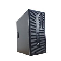 Sistem Tower Second Hand Unitate PC Refurbished, HP ELITEDESK 800 G1 TOWER, Procesor I7 4770, Memorie RAM 8 GB, SSD 256 GB, Windows 10 Pro, DVD/RW