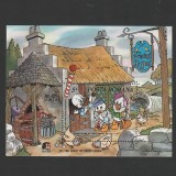 Desene Walt Disney LP1145-1147 si 1153-1154 Romania 1985