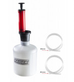 RAIDER Pompa manuala de ulei si combustibil, capacitate 1.6 L, cu 2 furtunuri cu diametru 6 si 8 mm, Raider Power Tools