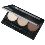 Paleta 3 farduri sidefate EARTH TREASURES