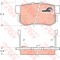 Set placute frana,frana disc HONDA CIVIC VI Hatchback (EJ, EK) (1995 - 2001) TRW GDB774