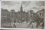 Carte Postala, Londra, Changing Guard, Whitehall, 1912