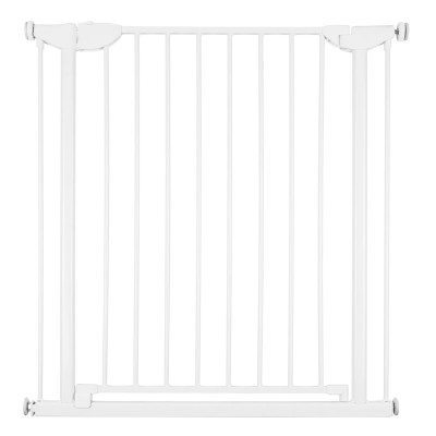 Poarta de siguranta metal Childhome Eltra Doorgate Pressure 75-81 cm, Alb foto