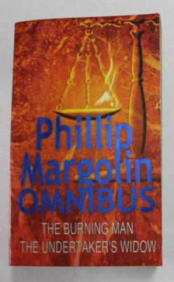THE BURNING MAN , THE UNDERTAKER &amp;#039;S WIDOW by PHILIP MARGOLIN OMNIBUS , 2003 foto