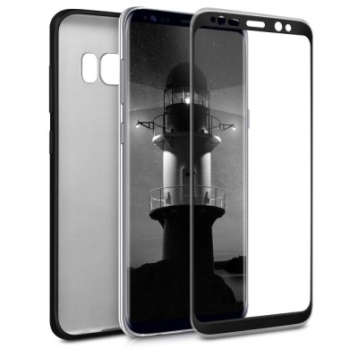 Husa pentru Samsung Galaxy S8, Silicon, Negru, 41805.68 foto