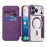 Husa iPhone 17 Pro Asteroid GSM SmartMag Book Case, mov
