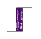 Acumulator 14500 cu lamele sudate in S 3.7V VAPCELL F15 INR14500 1500mAh descarcare 3A