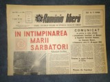 ZIARUL ROMANIA LIBER 21 AUGUST 1966