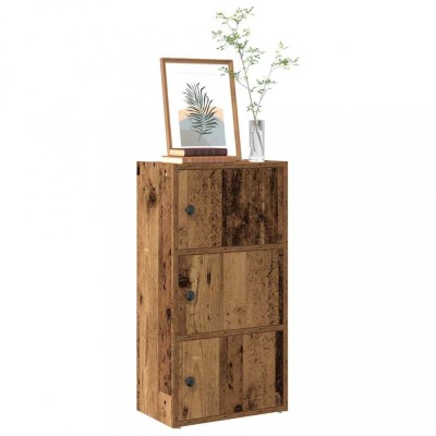 vidaXL Bibliotecă Lemn vechi 40x24x77 cm Lemn prelucrat 860371 foto