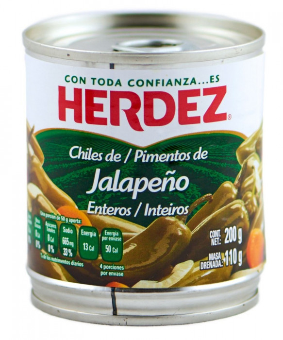 Ardei Jalapeno Murati Intregi - 200g