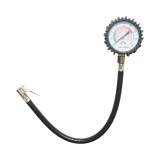 Manometru analog pentru presiune roti cu furtun, 0-16 bar, Breckner Germany