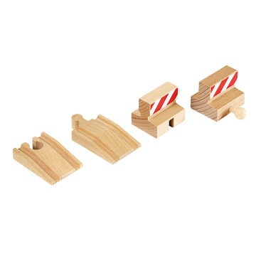 Set accesorii - rampe si cap de sina pentru trenulete BRIO, 3+ ani foto