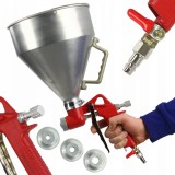 Pistol pneumatic tencuiala glet vopsea vas 5L 4-6-8mm pentru plafon (M80631)