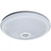 Plafoniera LED Spin cu Senzor Miscare Reglabil &Oslash;270, 12W (75W), 6400K, Lumina Rece, Aplică LED