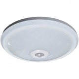 Cumpara ieftin Plafoniera LED Spin, 12W (75W), Senzor Miscare Reglabil, 6400K, Diametru 270mm, Lumina Rece, Durata 30000h