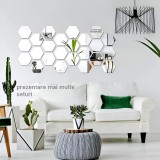 Cumpara ieftin Set Stickere Acril Decorative, Hexagonale