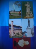 HOPCT LOT NR 602 CONSTANTA-CT-5 CARTI POSTALE-RSR-NECIRCULATE, Circulata, Printata