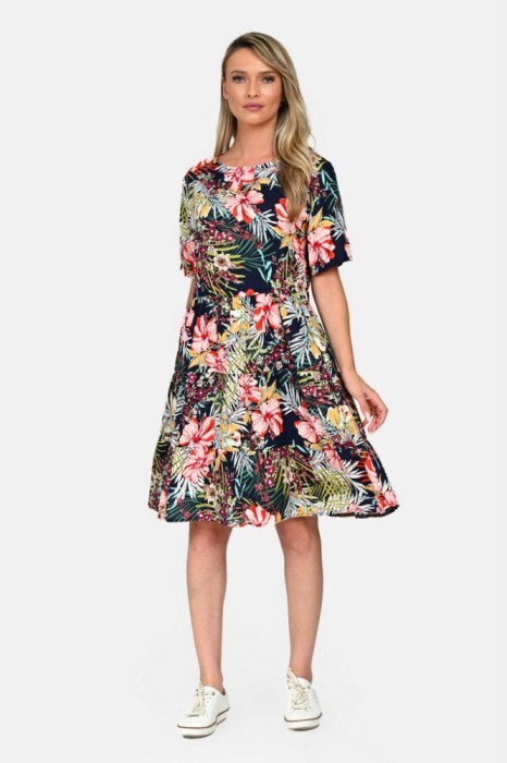 Rochie Dama, Eranthe, Tropical V328 - XL