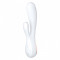 Vibrator Rabbit Mono Flex 20 cm Alb Satisfyer Free App