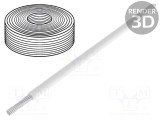 Cablu DONAU ELEKTRONIK LifY-Toy litat 0,04mm2 PVC alb 60V 10m Clasa 5