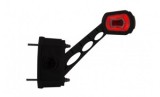 Lampa Gabarit Brat Dreapta cu Senzor Mers Inapoi LDCC2714, LED, 12-30V, Cauciuc Flexibil, 3 Functii: Fata, Spate, Lateral
