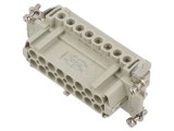 Conector HDC inserturi contact mamă ILME CNE 16 pini 16A 600V