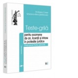 Teste-grila pentru examene de an, licenta si intrare in profesiile juridice. Drept penal. Partea generala - Andreea Corsei, Mariana-Alina Stefanoaia