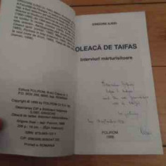 Oleaca De Taifas (cu Semnatura Autorului) - G. Ilisei ,535574