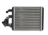 Radiator Incalzire Fiat Panda, 05.1980-12.2002, motor diesel, benzina, cu valva de Incalzire, aluminiu mecanic/plastic, 180x178x42 mm,, Rapid