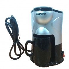 Cafetiera auto cu intrerupator 12V cana ceramica de 150ml 170W foto