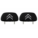 Set 5 huse tetiere negre, pentru gama auto CITROEN