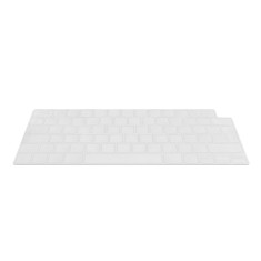 Protectie tastatura Kwmobile pentru Apple MacBook Air M2 (2022), Transparent, Silicon, KWM000025BT001C foto