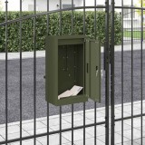 Cumpara ieftin cutie poștală Olivengr&oslash;nn 30 x 23 x 55 cm Oțel