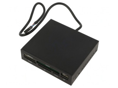 Cititor card memorie USB negru foto