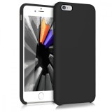 Husa pentru Apple iPhone 6 Plus / iPhone 6s Plus, Silicon, Negru, 40841.01, Carcasa, Kwmobile