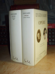 EUGEN BARBU - OPERE : VOL. 1 + VOL. 2 , ACADEMIA ROMANA , 2006 , EDITIE DE LUX foto