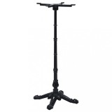 vidaXL Picior masă de bistro, negru, 52x52x108 cm, fontă