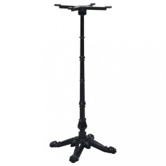 vidaXL Picior masă de bistro, negru, 52x52x108 cm, fontă 325434