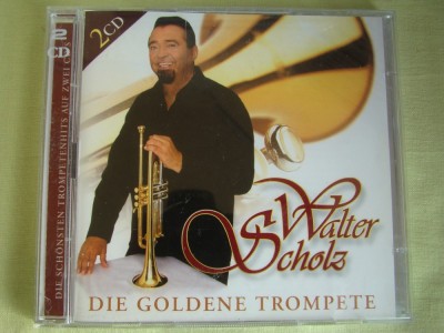 WALTER SCHOLZ - Golden Trumpet - 2 C D Originale ca NOI foto