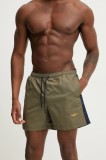 Aeronautica Militare pantaloni scurti de baie culoarea verde, BW225CT3539